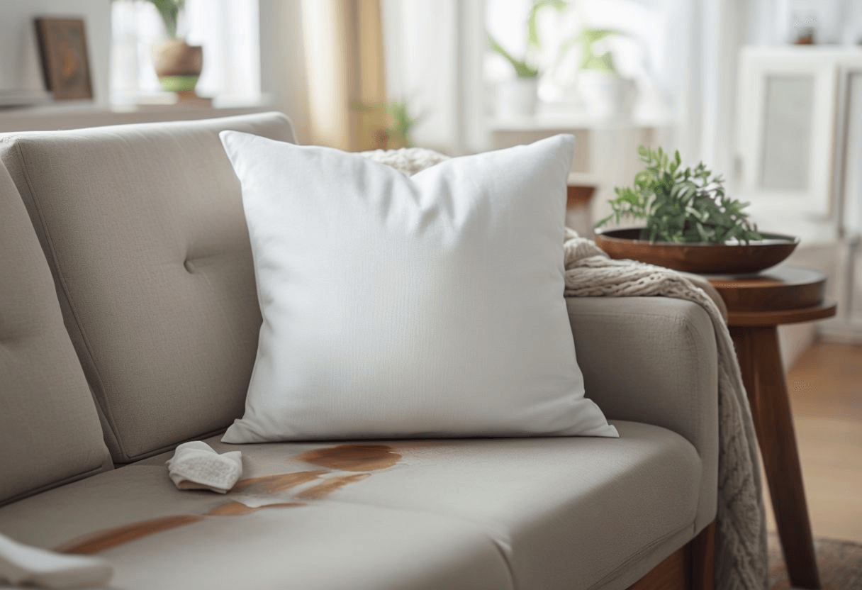 Como quitar manchas de un sofa