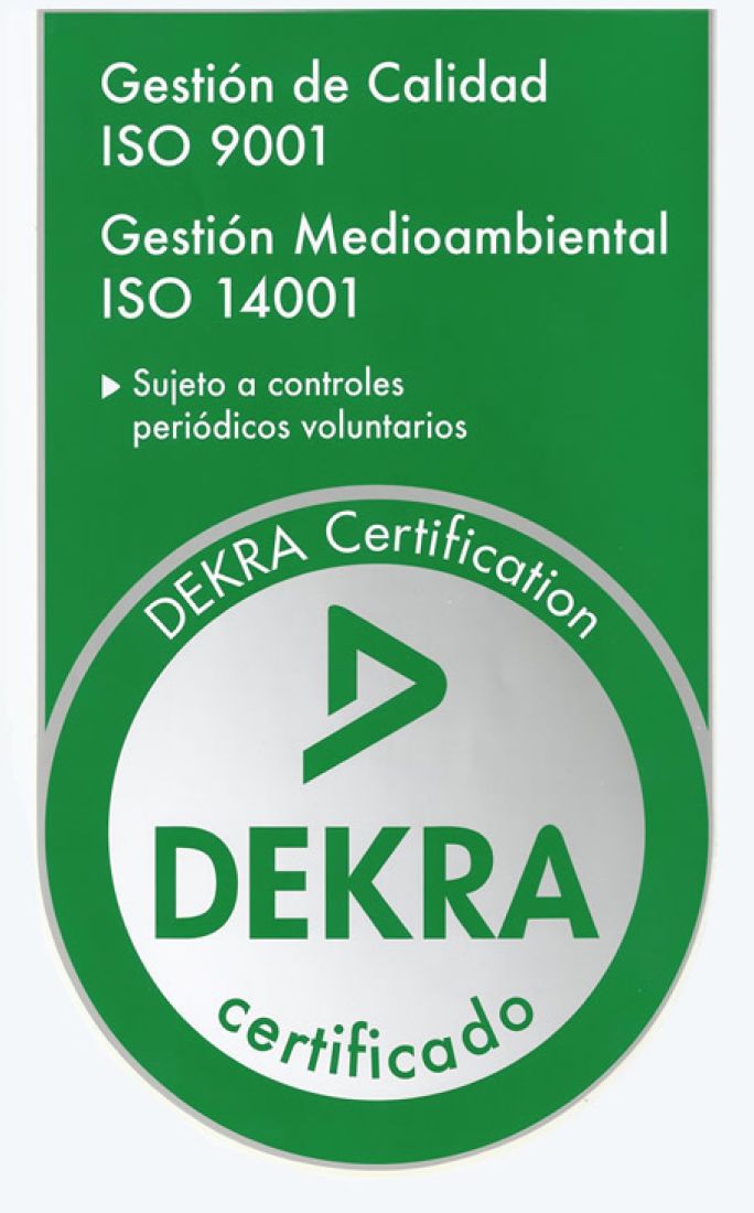 Certificado DEKRA 