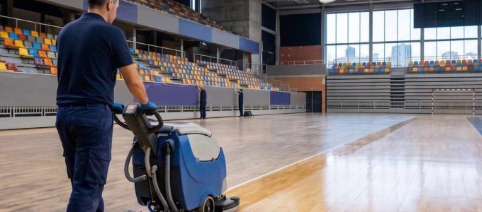 limpieza profesional evento deportivo