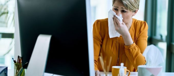 Alérgenos en la oficina